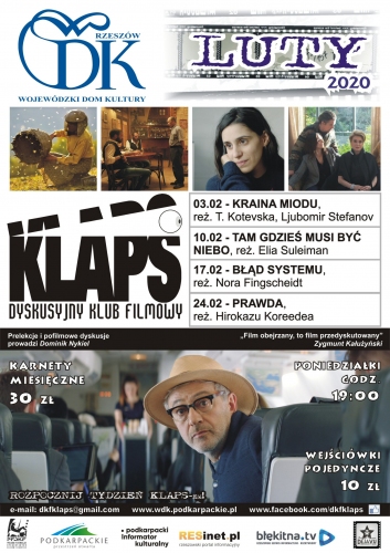 DKF KLAPS zaprasza w lutym do WDK w Rzeszowie