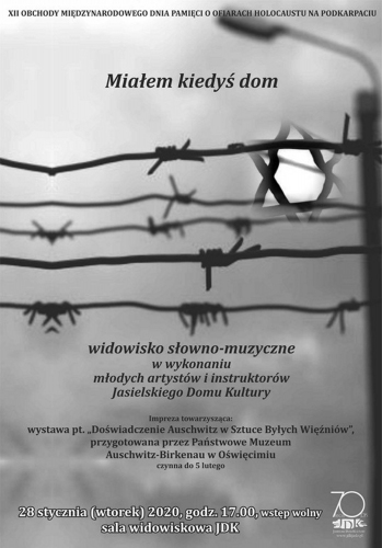  Wystawa w Jasielskim Domu Kultury: „Doświadczenie Auschwitz w sztuce byłych więźniów”
