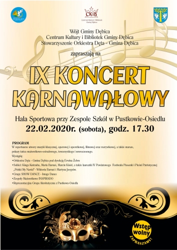 IX Koncert Karnawałowy Orkiestry Dętej Gmina-Dębica
