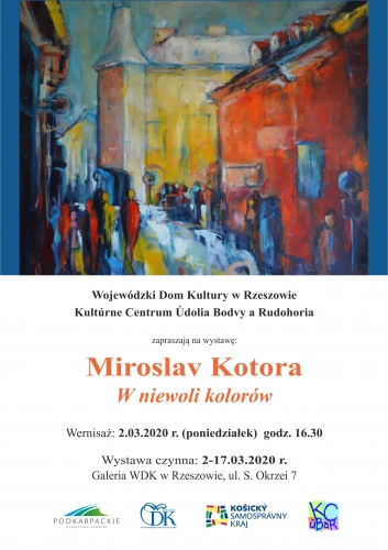  Wernisaż wystawy malarstwa – Miroslav Kotora ze Słowacji