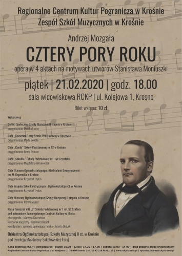  Opera „Cztery pory roku” z muzyką Andrzeja Mozgały