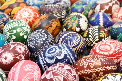 Zdjęcie z Konkursu na Tradycyjną Podkarpacką Pisankę Wielkanocną
