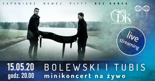 Minikoncert on-line duetu Bolewski & Tubis