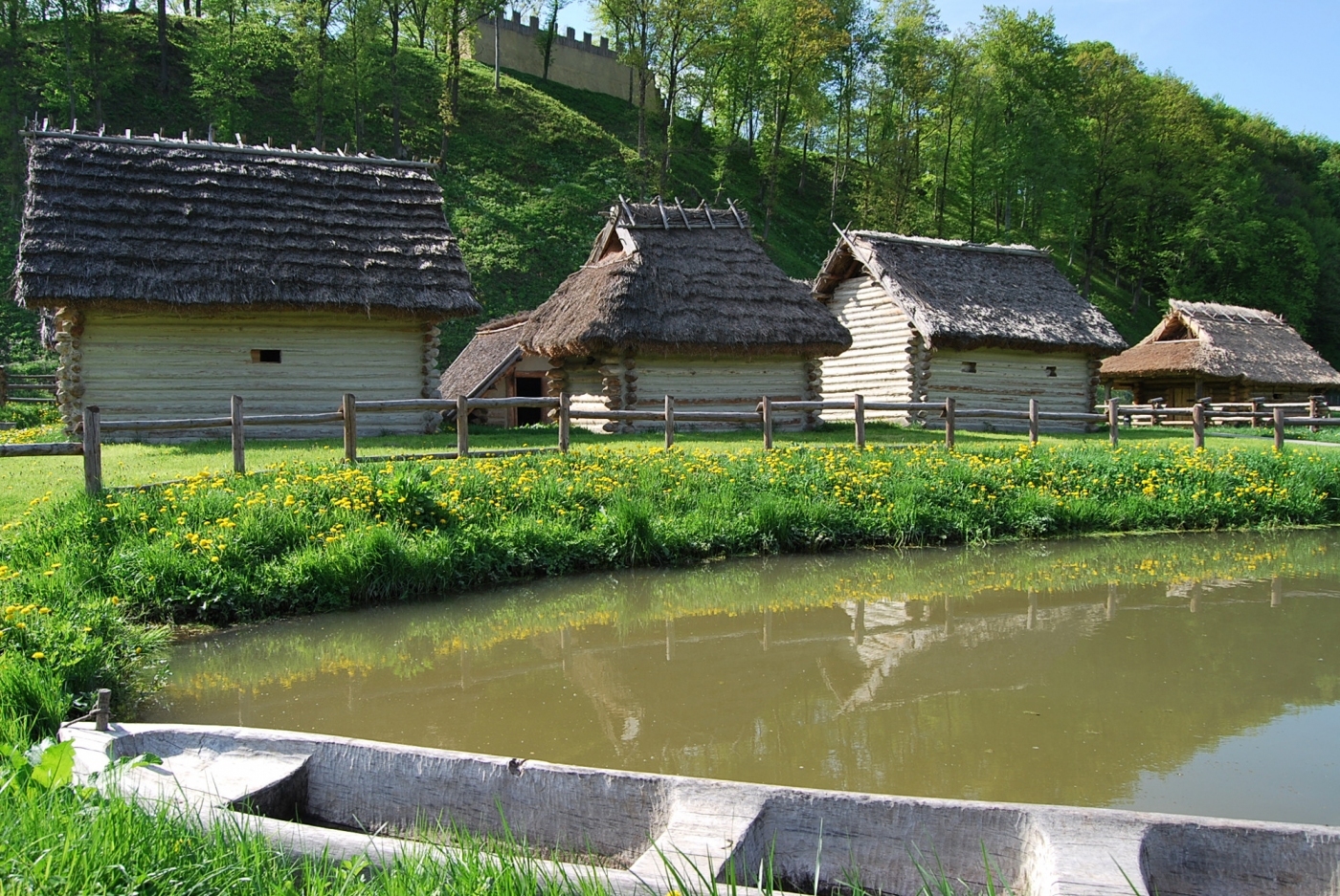 Park archeologiczny w Skansenie archeologicznym Karpacka Troja w Trzcinicy