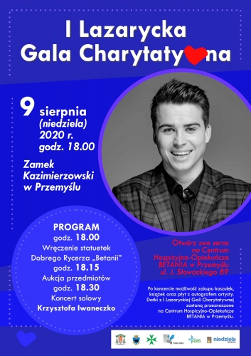 I Lazarycka Gala Charytatywna – koncert – poleca PIK