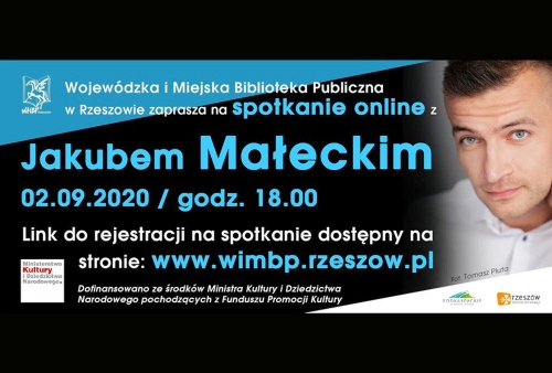 Spotkanie online z Jakubem Małeckim - poleca PIK