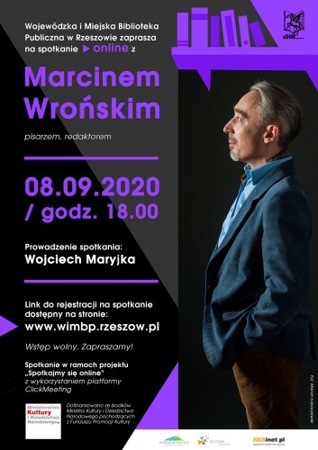 Spotkanie online z Marcinem Wrońskim – poleca PIK