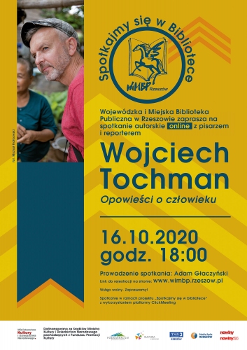  Spotkanie autorskie online z Wojciechem Tochmanem