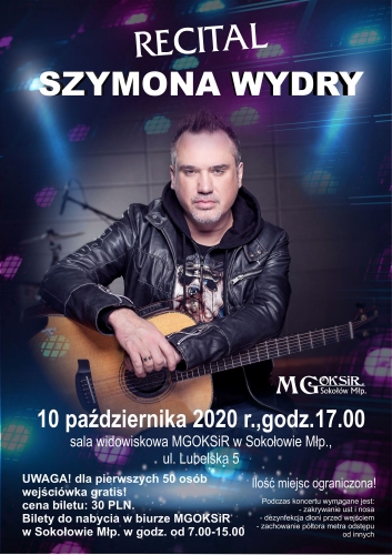  Recital Szymona Wydry w Sokołowie Małopolskim