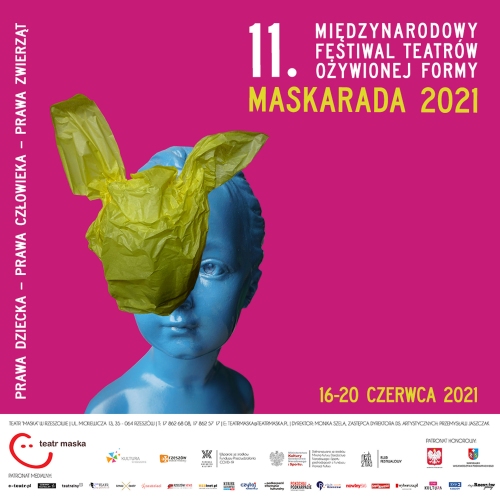 11. Międzynarodowy Festiwal Teatrów Ożywionej Formy Maskarada 2021