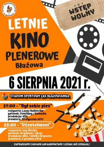  Letnie Kino Plenerowe - Błażowa 2021