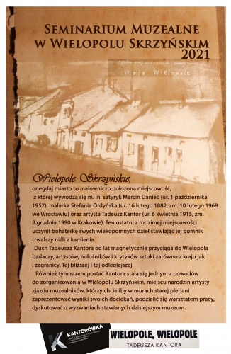 Seminarium i warsztaty muzealne w Wielopolu Skrzyńskim