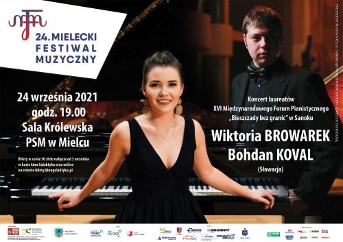 24. Mielecki Festiwal Muzyczny- Wiktoria Magdalena Browarek i Bohdan Koval