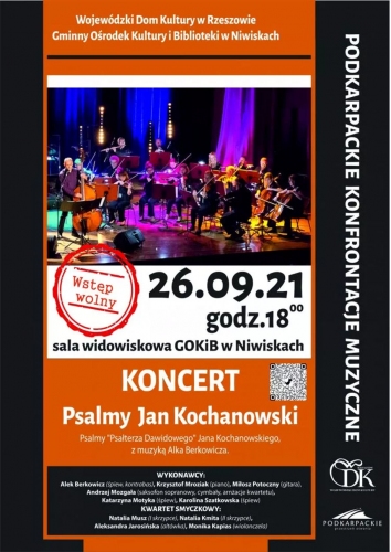 Koncert Psalmy Jana Kochanowskiego z muzyką Alka Berkowicza