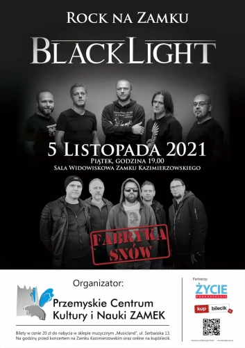 Rock na Zamku – koncert zespołów Black Light i Fabryka Snów