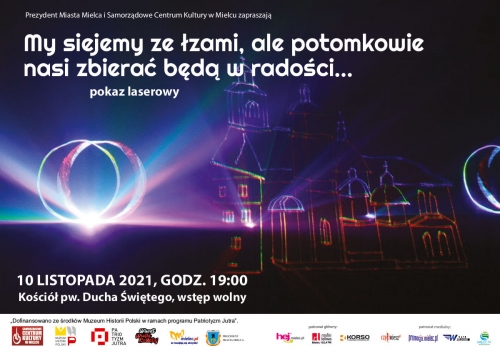Pokaz laserowy – najważniejsze wydarzenia z historii Polski