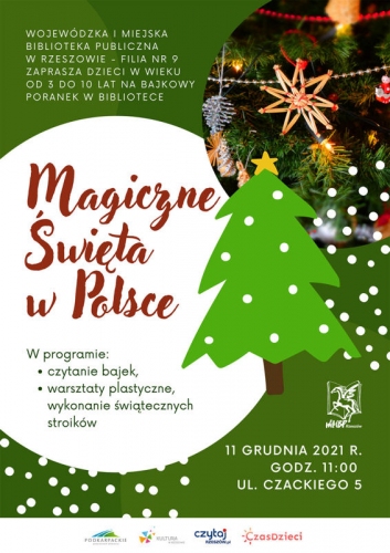 „Magiczne Święta w Polsce” – bajkowy poranek w bibliotece