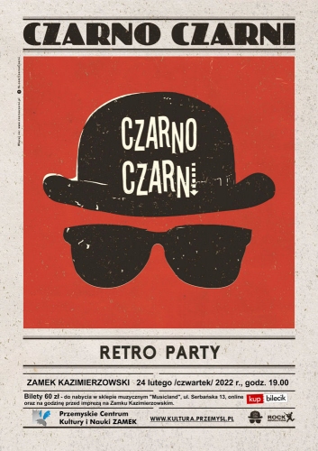 „Retro party” - koncert zespołu Czarno Czarni
