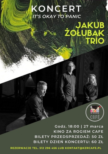 Jakub Żołubak Trio – koncert