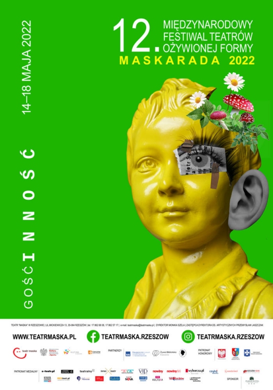 Plakat Maskarady ogólny na cały festiwal