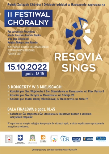 II Festiwal Chóralny Resovia Sings!