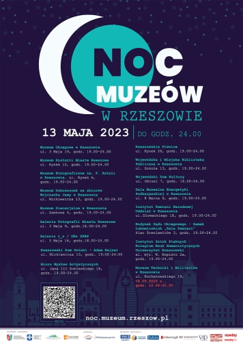 Noc Muzeów w Rzeszowie 13 maja 2023