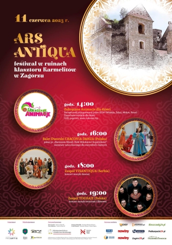 "Ars Antiqua" – festiwal w ruinach klasztoru z Zagórzu