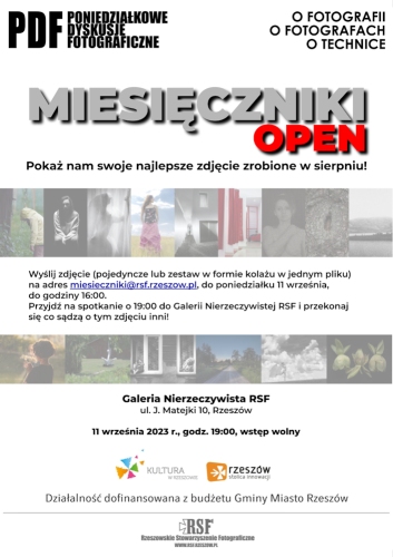 PDF – Poniedziałkowe Dyskusje Fotograficzne – Kolejne Miesięczniki Open