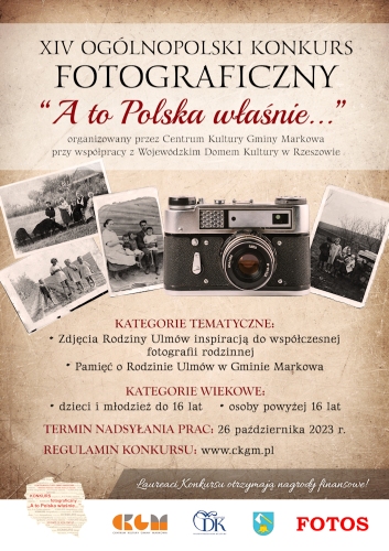 XIV Ogólnopolski Konkurs Fotograficzny