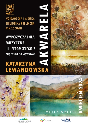 Wystawa malarstwa akwarelowego Katarzyny Lewandowskiej