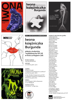 Wernisaż wystawy „Iwona, księżniczka Burgunda” – plakaty studentów i wykładowców Instytutu Sztuk Pięknych UR 